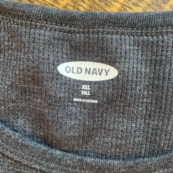 NWT Old Navy women’s long sleeve waffle knit shirt, size xxl-tall, grey - Picture 4 of 6